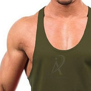 สตริงเกอร์ระบายอากาศสำหรับผู้ชายชุดกีฬายิม - Product Image 2