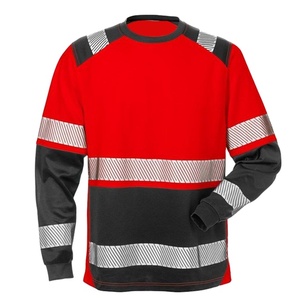 Hi viz เสื้อสเวตเตอร์สำหรับผู้ชายแถบสะท้อนแสงสำหรับใส่ทำงานเสื้อจัมเปอร์ - Product Image 1