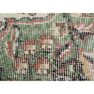 Alfombra de Lana Anudada a Mano, Rectangular, Abstracta, con Medallón Verde Vintage, para el Hogar, Alfombra Grande para Sala de Estar, Pasillo, Pae-2730 - Product Image 3