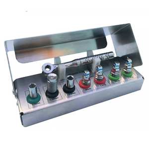 ชุดไขควงมินิสำหรับรากฟันเทียมแบบใช้ซ้ำได้ พร้อมประแจวงล้ออเนกประสงค์ หัวหกเหลี่ยม 8 ชิ้น ได้รับการรับรองมาตรฐาน CE - Product Image 1