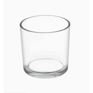 Bougeoir à lumière de table de qualité exclusive Nouveau pot de bougie rond en verre au design moderne pour la décoration de Noël de la maison et de l'hôtel - Product Image 2