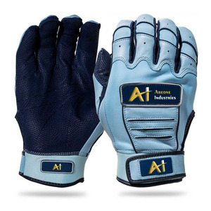 Gants de frappe de baseball professionnels légers personnalisés en cuir de vachette véritable protection des mains avec couleurs et logo personnalisables - Product Image 2