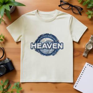 T-Shirt Unisex Casual di Alta Qualità 210GSM 100% Cotone con Stampa Serigrafica e DTG Logo Frontale - Product Image 3