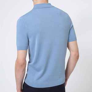 Men's 100% Cotton Anti-Wrinkle Pocket for Short Sleeve <b>T</b>-<b>Shirts</b> Breathable Quick Dry Fabric Print <b>Collar</b> Neck - Product Image 4
