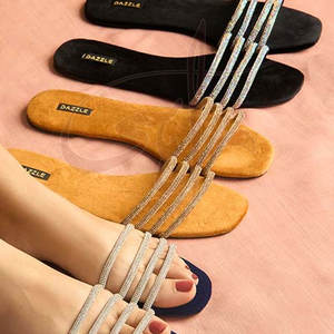 Sandalias Ligeras para Mujer, Superventas, de Alta Calidad, Antideslizantes, con Parte Superior de Terciopelo Estampado y Suela Antideslizante, para Todas las Temporadas - Product Image 5