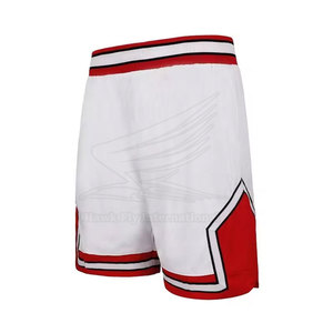 Pantalones cortos de baloncesto de talla al por mayor, ropa deportiva de malla de alta calidad con logotipo personalizado, pantalones cortos de baloncesto de verano - Product Image 2