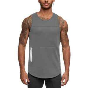 Camisetas de Gimnasio de Secado Rápido para Hombre, Sin Mangas, Holgadas, Ajustadas, Suaves, con Cuello Redondo, para Entrenamiento, con Decoración Estampada - Product Image 2
