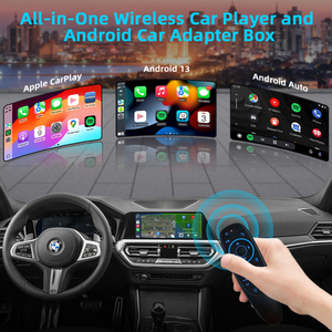 Boîte <span class=keywords><strong>TV</strong></span> AI sans fil <span class=keywords><strong>Apple</strong></span> CarPlay Android Auto 8+128 Go Système Android 13 Interface multimédia pour BMW NBT EVO Retrofit - Product Image 3