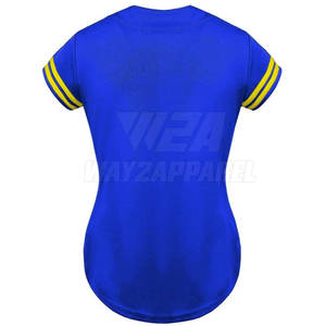 เสื้อซอฟต์บอลเจอร์ซีย์ผลิตตามสั่งเสื้อซอฟต์บอลสินค้าออกใหม่ล่าสุด - Product Image 4