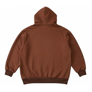 Sweat à capuche personnalisé imprimé avec motifs graphiques, en molleton écologique, col roulé, pour hommes et femmes, style streetwear décontracté, automne, fabriqué à 100% à partir de matériaux écologiques - Product Image 3