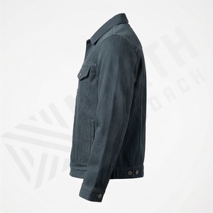 Vestes en jean en gros, d'occasion, unisexes, manteaux en jean pour hommes et femmes, style décontracté, disponibles en vrac, tendance, couleur personnalisée - Product Image 3