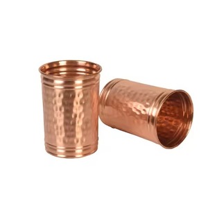 Vaso de chupito de cobre de diseño personalizado para una opción saludable de estilo moderno simple para bebidas de restaurante y Hotel, tamaño personalizado - Product Image 4