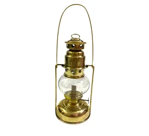 Exclusive Wedding Decorative Brass Ship Anchor Lantern Top Selling Quality Antique Look Brass Metal Anchor Ship Lantern