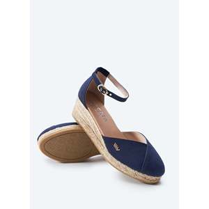 Sandali con zeppa in tela espadrillas Formiga - Product Image 6