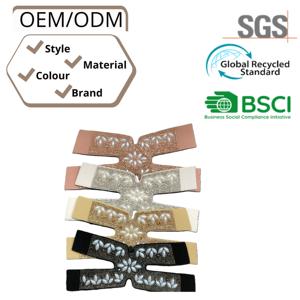 Partes superiores de sandalias y pantuflas de verano con pedrería, muy vendidas, suministro directo de fábrica, accesorios de procesamiento semiacabados - Product Image 4