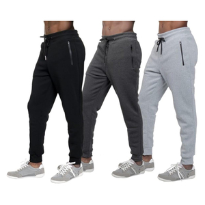 <b>Mens</b> Durable <b>Slim</b> <b>Fit</b> Custom Performance Sweatpants Stretch Athletic <b>Joggers</b> With Side Pockets For Gym Workout Running - Product Image 4