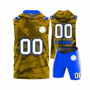 2025 nouveau 7-on-7 Football uniforme entièrement Polyester sublimé respirant Compression porter 7v7 uniformes - Product Image 5