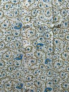 Chemise à manches longues pour homme en coton 100% de qualité export, imprimée à la main avec des motifs floraux |   Coton durable |   OEM ODM - Product Image 4