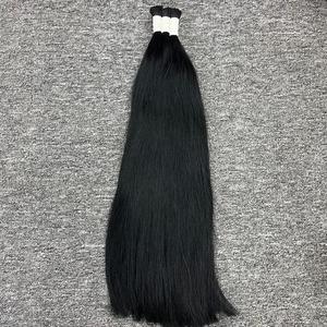 Wholesale 100% Virgin Human Hair Extensions Natural Straight Brazilian Hair Various <strong>Options</strong> Vietnamese Raw Hair Bulk