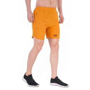 Short de sport pour hommes de super qualité Logo personnalisable Motif solide Style décontracté Respectueux de l'environnement Service OEM Caractéristique anti-rides - Product Image 4
