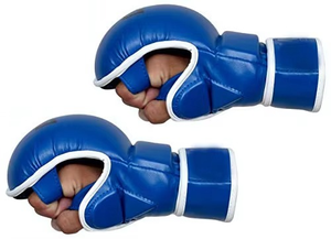 Bajo MOQ Más alta calidad Personalizado Boxeo Lucha MMA Guantes Cage Ring Mma Guantes Cuero de vaca Logotipo personalizado Guantes Mma - Product Image 2