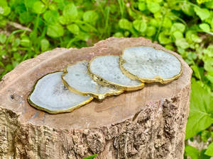 Posavasos de ágata de alta calidad directos de fábrica india, piedra natural para diseños únicos de decoración del hogar, estilo amoroso - Product Image 4