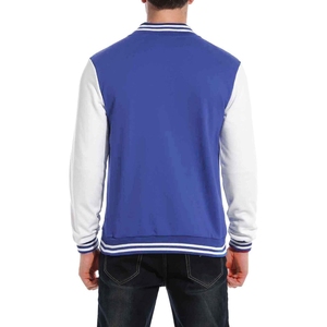High Quality <b>Lightweight</b> <b>Men's</b> Varsity <b>Jacket</b> Custom Logo Solid Color Breathable Fabric Plus Size Casual Wear Varsity <b>Jacket</b> - Product Image 4