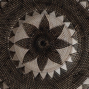 Bandung Plateaux décoratifs muraux tissés à la main Décor à la maison élégant et élégant - Product Image 3