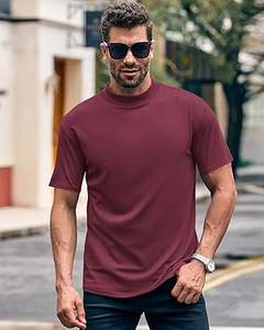 เสื้อยืดผ้าฝ้ายบ็อกซี่ไซส์ใหญ่พิเศษสำหรับผู้ชายเสื้อยืดโอเวอร์ไซส์ผ้า100% ออกแบบได้ตามที่ต้องการ - Product Image 5