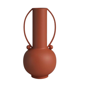 Jarrón de decoración de mesa hecho a mano con acabado plateado, maceta de flores, florero de Metal, sala de estar para fiesta de boda - Product Image 5