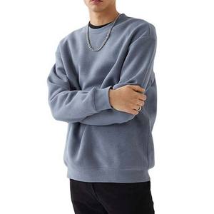Jersey de algodón 100% más vendido, Sudaderas con cuello redondo para hombre, precio al por mayor, sudaderas con capucha de manga larga de gran tamaño bordadas - Product Image 6