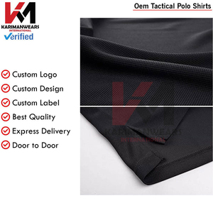 Polo pour hommes Paintball Shirt Quick Dry Performance Short Sleeve Tactical Polo T-Shirt Pique Jersey Golf Outdoor Sports Training - Product Image 4