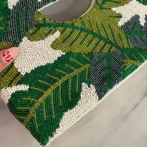 Bolso de cuentas de moda, hecho a mano, para mujer, a precio de mayoreo desde India - Product Image 3