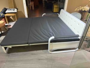 أريكة سرير عالية الجودة قابلة للطي لغرفة المعيشة، أريكة سرير متعددة الوظائف وقابلة للتحويل بغطاء قماشي قابل للإزالة - Product Image 5