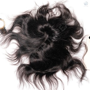 BM W Premium hombres indio Remy pelucas de cabello textura recta Regular 100% densidad monofilamento borde PU técnica tupé parche - Product Image 5