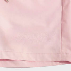 Pantalones Cortos Casuales para Hombre de Alta Gama OEM con Cintura Elástica, Material de Algodón, Función Antiarrugas y Bolsillos - Product Image 4