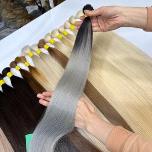 Top Qualité Cuticules Alignés Naturel Brésilien Cheveux Extension En Gros Cru Indien Cheveux En Vrac Non Transformés - Product Image 4