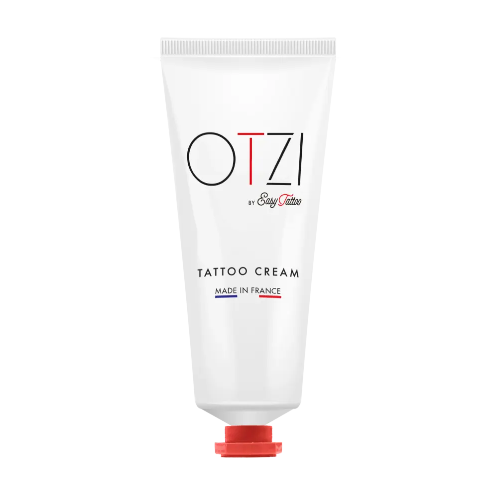 OTZI by Easytattoo crema postratamiento 20ml, desarrollada específicamente, excelente tolerancia de la piel, no se pega ni mancha