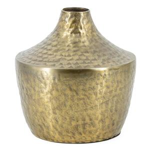 Vase à fleurs en métal fait main pour la décoration intérieure, artisanat raffiné de luxe, expression artistique pour les occasions de mariage, design côtier - Product Image 2