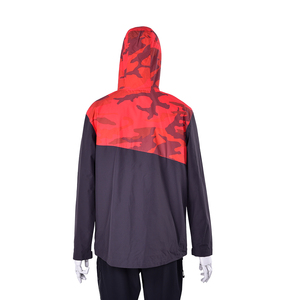 Veste coupe-vent softshell d'hiver en gros OEM imperméable respirante coupe-vent doublée polaire col montant pour activités de plein air et usage décontracté - Product Image 4