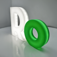 Lettres lumineuses 3D en acrylique, directement de l'usine, 360 °   Éclairage complet avec kit de montage pour enseignes de magasin