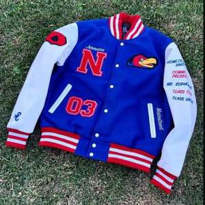 Luxe Laine Cuir Hommes Collège Baseball Varsity Veste Premium Sports Letterman Équipe Survêtement - Product Image 3