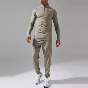 Conjunto Deportivo de Secado Rápido para Hombre, Color Gris, Compresión, Capa Base para Gimnasio, Correr y Fitness, Ropa Deportiva de Alta Calidad - Product Image 5