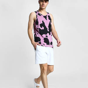 Camiseta sin mangas de nuevo mejor diseño para hombres y ropa de gimnasio con logotipo personalizado Cuello redondo Color sólido para sin mangas - Product Image 4