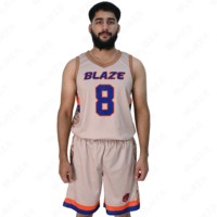 Maillot de basket-ball unisexe pour adultes de haute qualité, respirant, personnalisé avec logo d'équipe imprimé, ensemble short d'été BSCI, grandes tailles