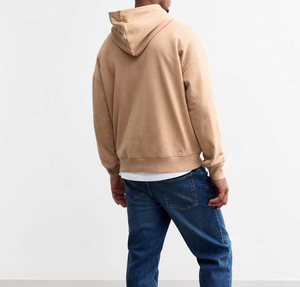 2025 calidad suave con capucha suelta polar 345G sudadera de gran tamaño para hombre logotipo personalizado sudaderas con capucha digitales - Product Image 3