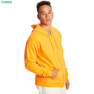 Nouvelle Collection 2026 – Sweats à Capuche Zippés Épais et Unis, Personnalisables avec Logo, pour Hommes et Unisexe, Hiver, 100% Coton Molletonné French Terry, Séchage Rapide - Product Image 3
