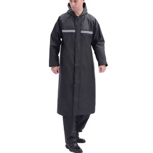 Imperméable en toile à capuche en gros pour hommes, écologique, léger, pour chantier, usage extérieur, couleurs et logos personnalisés - Product Image 2