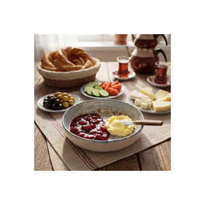 Tazón de Porcelana Toledo Earth de 17 cm - Diseño Clásico Elegante, Tazón Premium para Servir Desayuno y Aperitivos - Product Image 1