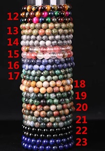 DAFNI BIG PAZAR Bohemian <b>Beaded</b> <b>Bracelet</b> with Natural Stone Precious Metal Alloy Micro Insert Unisex Gift - Product Image 5